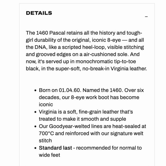 Dr. Martens Black Combat Boots - Picture 4 of 10